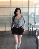 jerry banding kangkang pants skirt