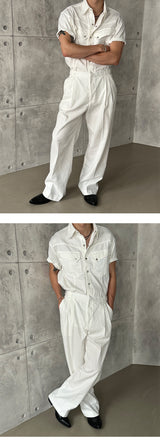 [S/S] Cool two tuck wide pants (3color)