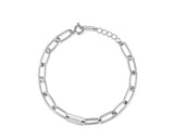 26SS★ [Premium Plating] H Edition AB Round Tag Chain Bracelet