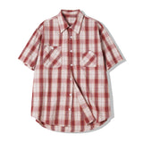 シグプレイド 2 ポケットワークシャツ red