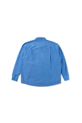 Pocket over shirt_blue