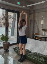 [1+1] Everyday U neck loose fit short sleeve T-shirt
