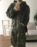 Tones Pigment Hood Zip-up
