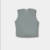 [S/S] Air knit crop sleeveless(5color)
