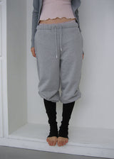 KNEE WARMER SWEAT PANTS