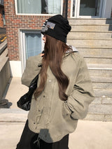 Laura Pigment Fishtail Short Field Jacket