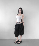 muse button sleeveless (5colors)