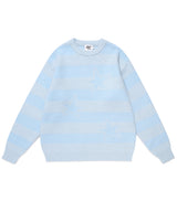 BRUSHED STAR KNIT SWEATER BLUE(CV2FFUK600A)
