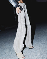 HAKUJIN "WHITE DUST" COTTON CARGO PANTS COZY FIT (1OF1 UNRELEASED)