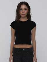Lace Baby T-Shirts_Black