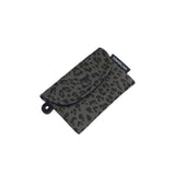 Simple Card wallet _Leopard Dark