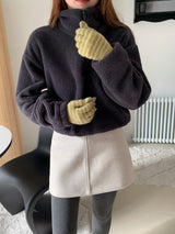 [MADE] メンバーフリースハーフジップアップ