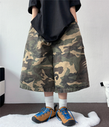 CARPENTER💚MILITARY CAMOUFLAGE BERMUDA 🩶🤍💚🤎3COLOR