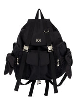 Bow Backpack (Nylon Black)