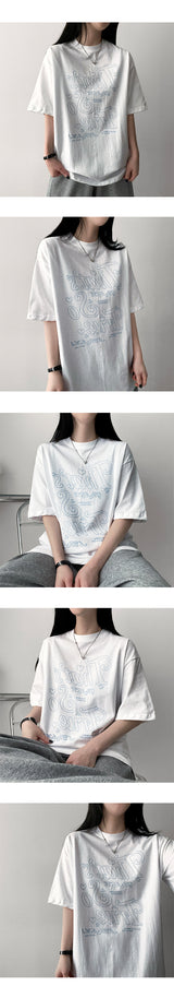 チューイーイラストショートスリーブTシャツ