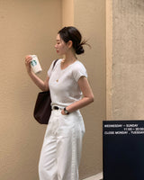 [BELLIDE MADE] Seasonless Round Square BLD Belt