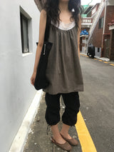 Nylon Capri Pants