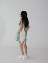 [UNISEX] Patterned Trinkled Short Shorts