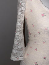 Vintage Rosy Lace T