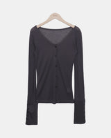 Sieron Tencel Button Cardigan