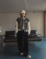 Embler Velvet Track Wide Pants