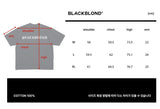 BBD クラッシュドフェイスピグメントTシャツ (Charcoal)