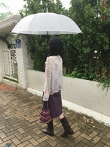 Double-Button Skirt