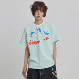 DREAM ドルフィンストライプ半袖Tシャツ