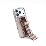 SUN CASE BUTTON BELT BEIGE