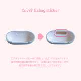 pink rose glossy hard airpods case