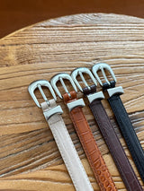 ASCLO 20 Arrow Croco Style Belt (4color)