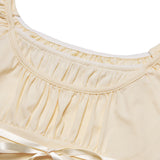 アイレットレイヤードTシャツ (Yellow)