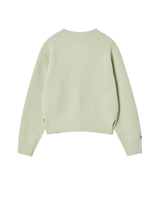 25FW WOMAN Aシンボルニット ライトミント