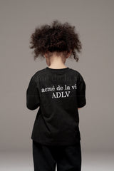 KIDS BASIC LOGO SHORT SLEEVE T-SHIRT BLACK