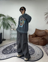 Rapio Rivet Balloon Cotton Pants