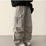 Lead Knee Pin Tuck Hem String Wide Pants