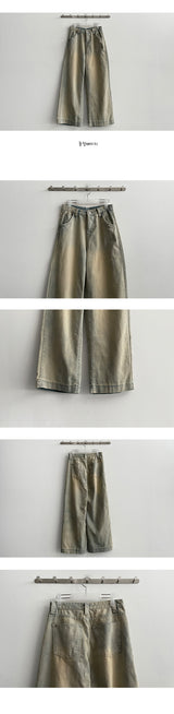 E-Mansandy Wide Denim Pants
