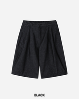 Ease Herringbone Bermuda Denim Pants