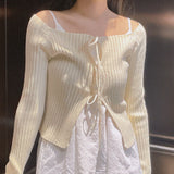 Something Ribbon Cardigan Knitwear