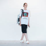 Dunk over tee white