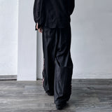 Patterned Side-Line Trousers