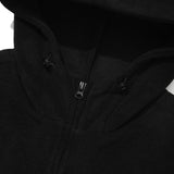 チェリーフリースフーディージップアップ [BLACK]