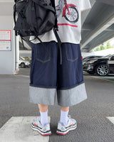Pcell track bermuda pants