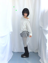 Lenny Shirring High-Neck Knitwear