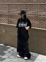 ディストーションTシャツ