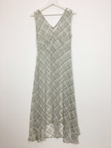 Sheer Check Long One Piece (1color)