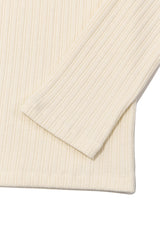 ミンキーオフショルダーTシャツ (Ivory)