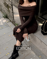 MADE. Helan knit long dress