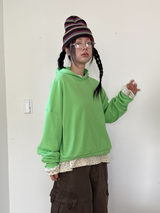 ディッツィーフローラルワッフルT