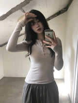 ウールロングスリーブバートンTシャツ